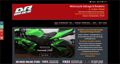 Desktop Screenshot of drbikes.co.uk